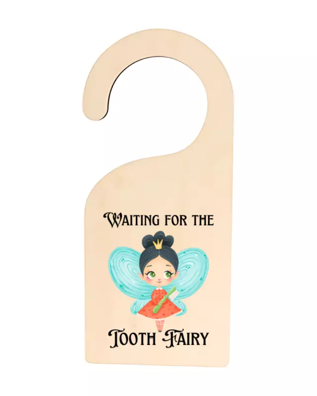 Waiting for the Tooth Fairy Door Hanger