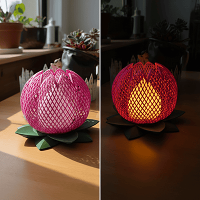 Mystic Flower Lamp