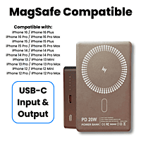 Kehool 10000mAh 20W Fast Charging Magnetic Power Bank