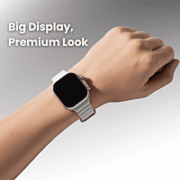 Smart Watch Bundle with Earbuds & 6 Interchangeable Bands - Fitness & Notifications