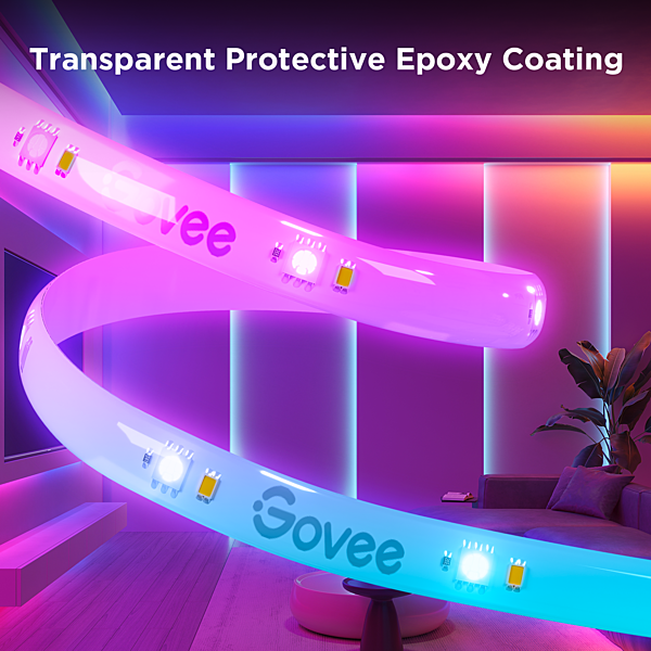 Govee RGBIC Strip Light S - With Protective Coating (3M)