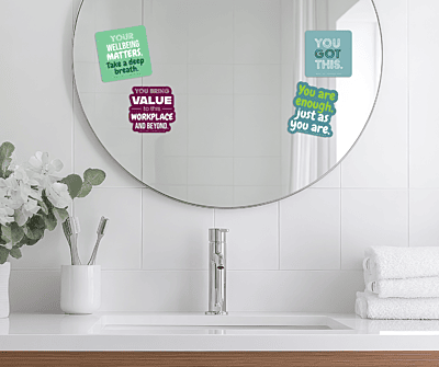 Positive Affirmation Window Clings