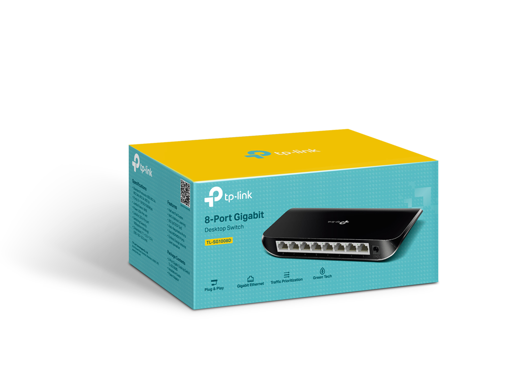 TP-Link Switch 8 Port TL-SG1008D