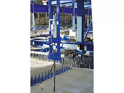 LARZEP Hollow-Aluminium Hydraulic Cylinders, Single-Acting Spring Return, SAH-Series