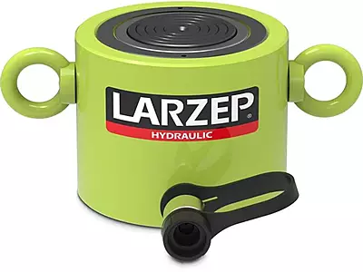 LARZEP Low-Height Hydraulic Cylinders, Single-Acting Spring Return, SSP-Series