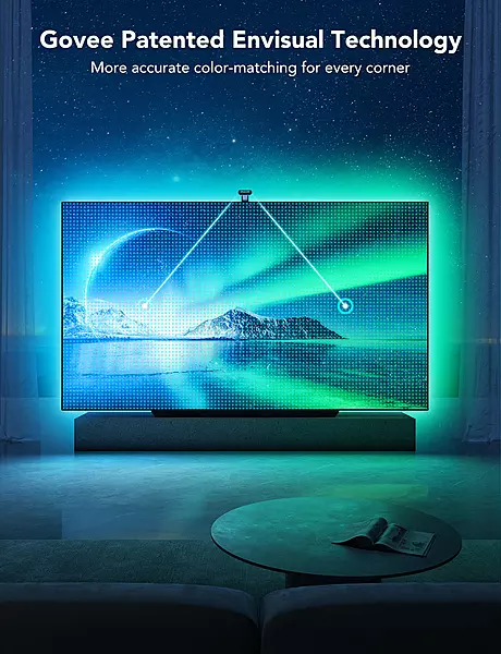Govee Envisual TV Backlight T2 with Dual Cameras (55~65 inch)