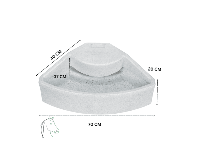 Farmex Drinker Trough 30L Bowl Line