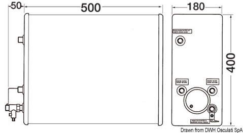 ISOTEMP Indel Webasto Marine boiler 16 l