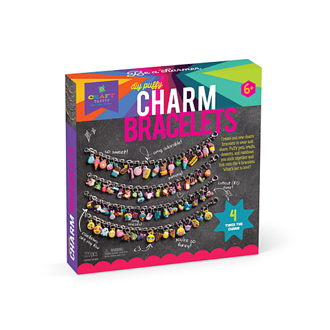 Craft-Tastic DIY Puffy Charm Bracelets
