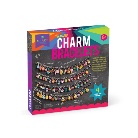 Craft-Tastic DIY Puffy Charm Bracelets