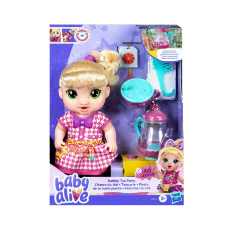 Baby Alive Bubbly Tea Party Doll - Blonde Hair Lala