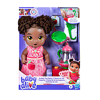 Baby Alive Bubbly Tea Party Doll - Black Hair Berry