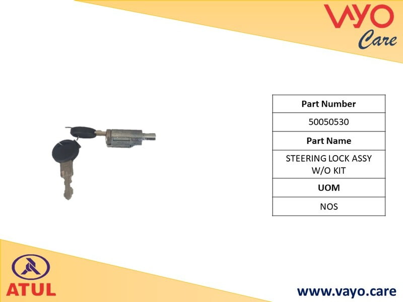 STEERING LOCK ASSY W/O KIT - 50050530 - GEMINI ULTRA