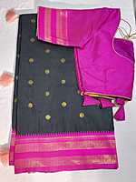 J519: Ready To Ship Beautiful Paithani Saree With Stitched Blouse