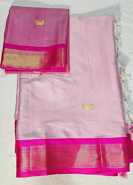 J532: Ready To Ship Beautiful Paithani Saree With Unstitched Blouse