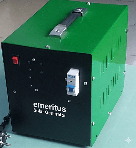 EMERITUS 500W/1000Whr Solar Generator