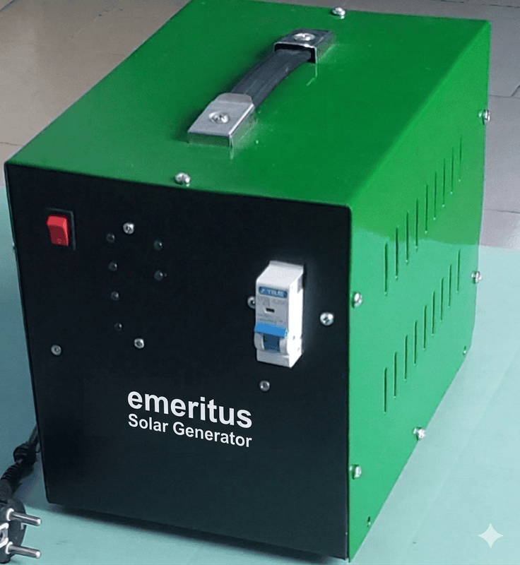 EMERITUS 500W/1000Whr Solar Generator
