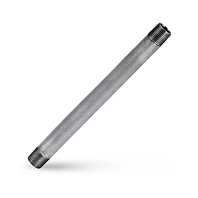 GALVANIZED THREATED PIPE PIPEGT THREADG-1/2"X50cm