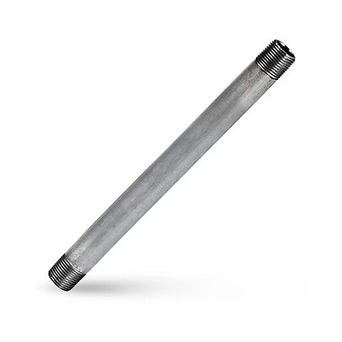 GALVANIZED THREATED PIPE PIPEGT THREADG-1/2"X50cm