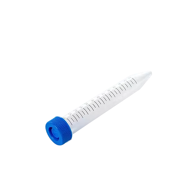 15ml Centrifuge Tube, Plug-seal Cap, PP Tube, Non-Sterile, DNase & RNase free, Conical Bottom, Bulk Pack