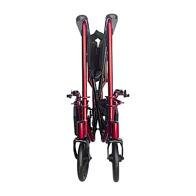 Lightweight Aluminum Transport Chair with Folding Frame – 5014RD Lightweight Aluminum Transport Chair with Folding Frame – 5014RD