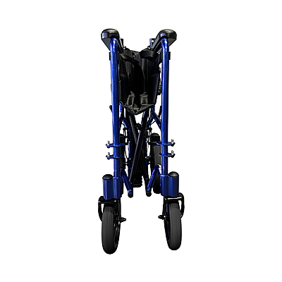 Lightweight Transport Chair – 5015BL With Black Wheels