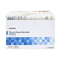 McKesson Sterile Gauze Sponge 2" x 2" 12-Ply (MPN 16-4221)
