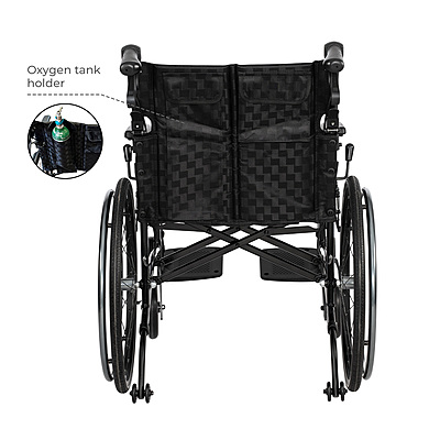 Axera Lightweight Wheelchair with Adjustable Features – Q5017BK