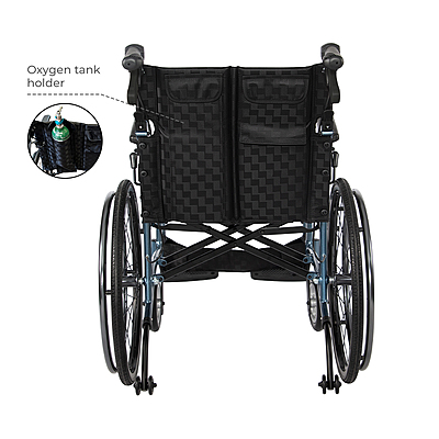 Axera Lightweight Adjustable Wheelchair with Aluminum Frame – Q5017BL
