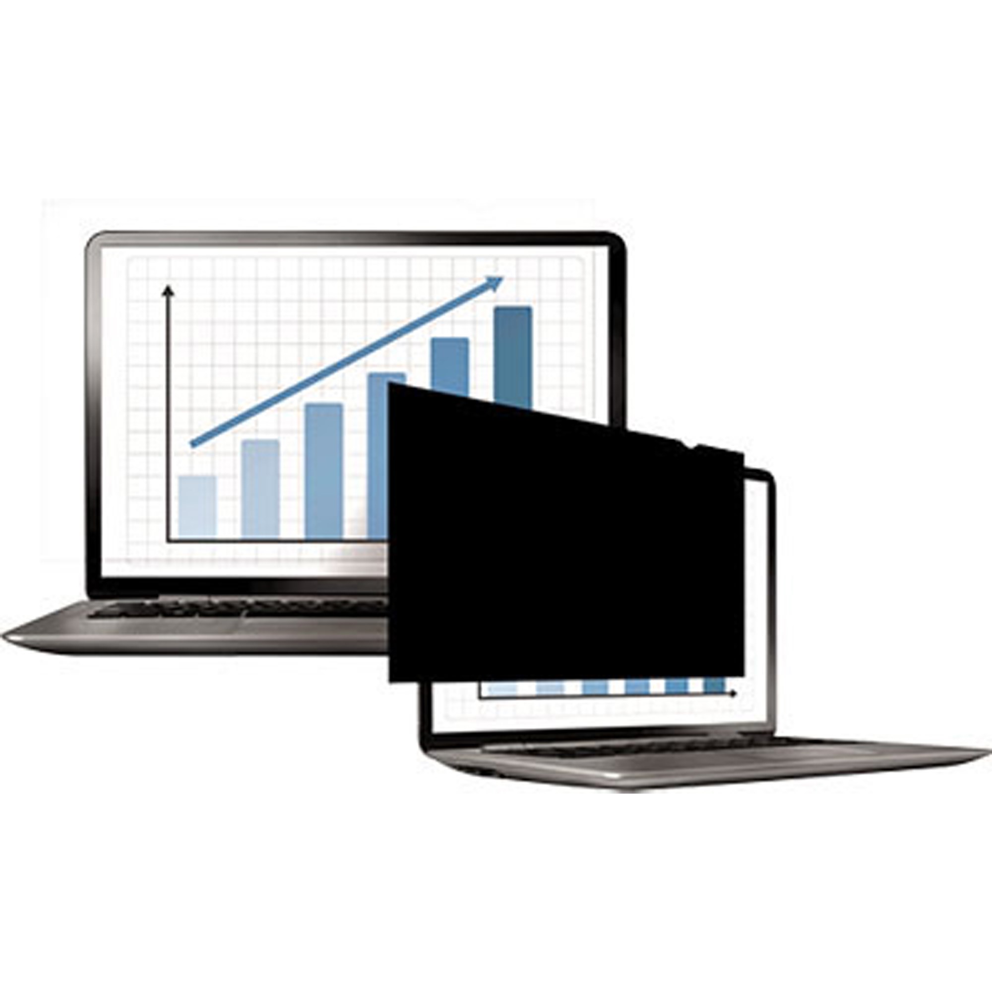Fellowes PrivaScreen Privacy Filter 15.6 Inch Widescreen Monitor Black