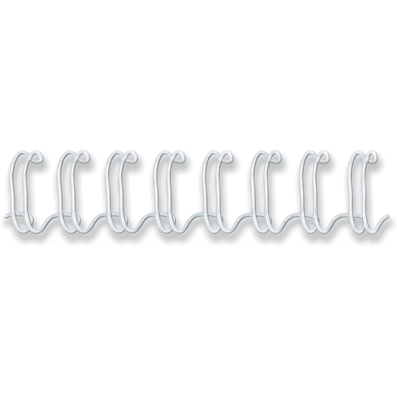 Fellowes Wire Binding Combs 11mm 34 Loop 100 Sheet Capacity White Pack  Of 100