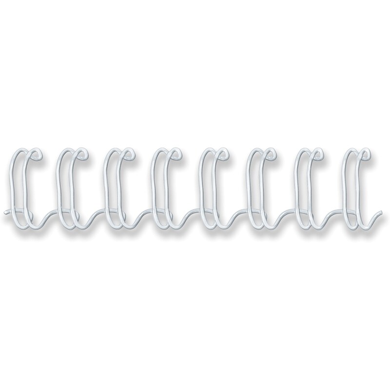 Fellowes Wire Binding Combs 11mm 34 Loop 100 Sheet Capacity White Pack  Of 100