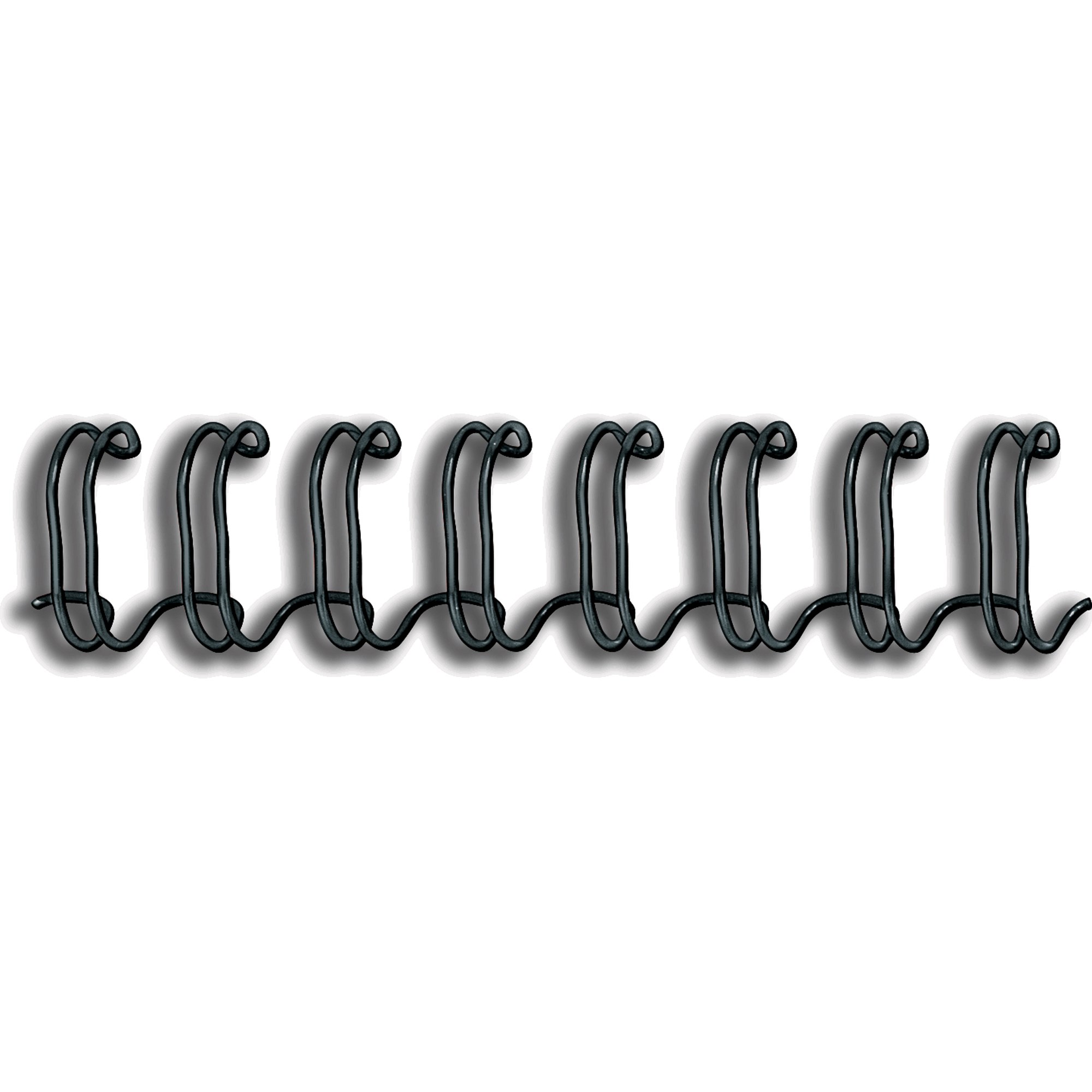 Fellowes Wire Binding Combs 11mm 34 Loop 100 Sheet Capacity Black Pack  Of 100