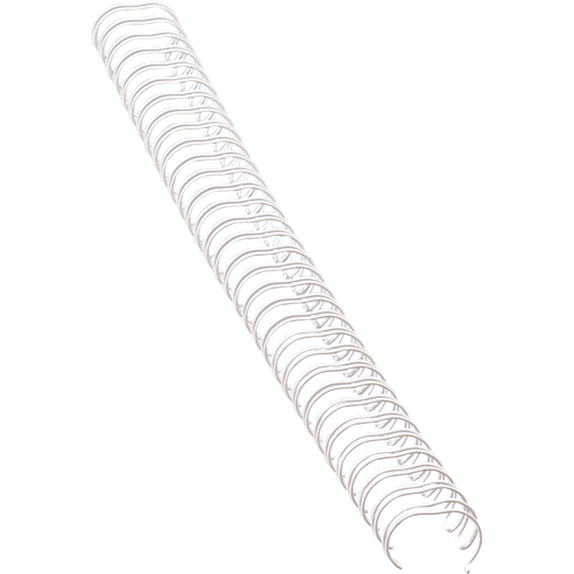 Fellowes Wire Binding Combs 12mm 34 Loop 100 Sheet Capacity White Pack  Of 100