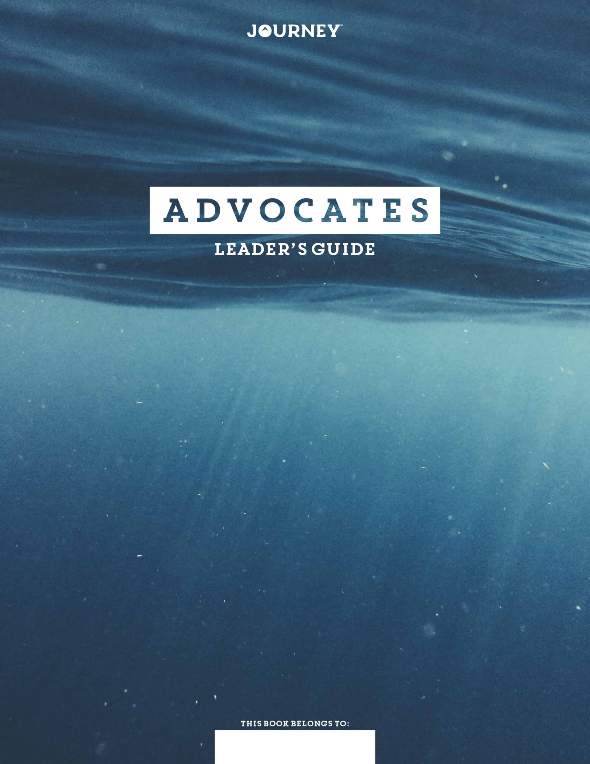 Journey: Advocates Leader’s Guide (Versionless) Journey: Advocates Leader’s Guide (Versionless)