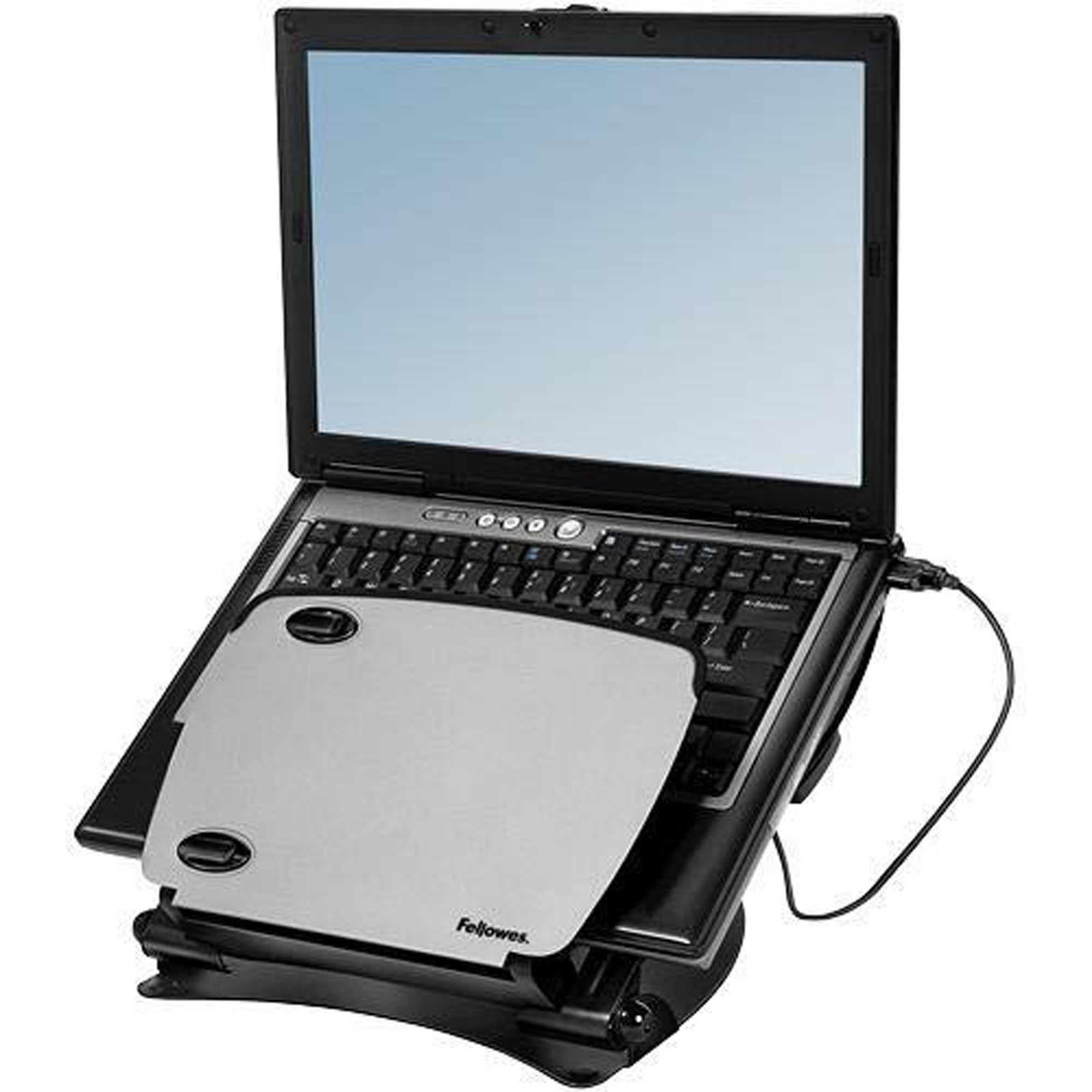 Fellowes Professional Series Laptop Workstation Black