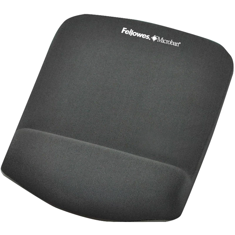 Fellowes PlushTouch Mouse Pad Wrist Rest Graphite
