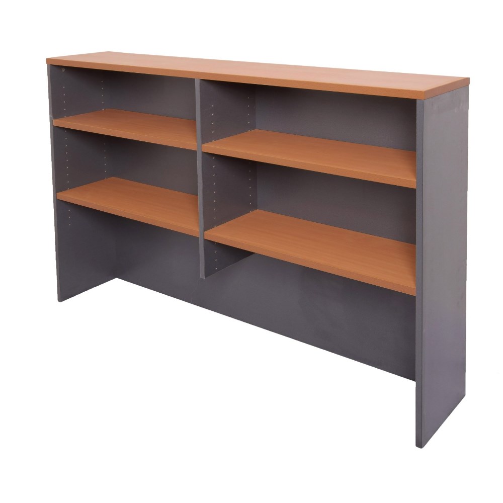 Rapidline Rapid Worker Overhead Hutch 1200W x 315D x  1070mmH Cherry And Ironstone