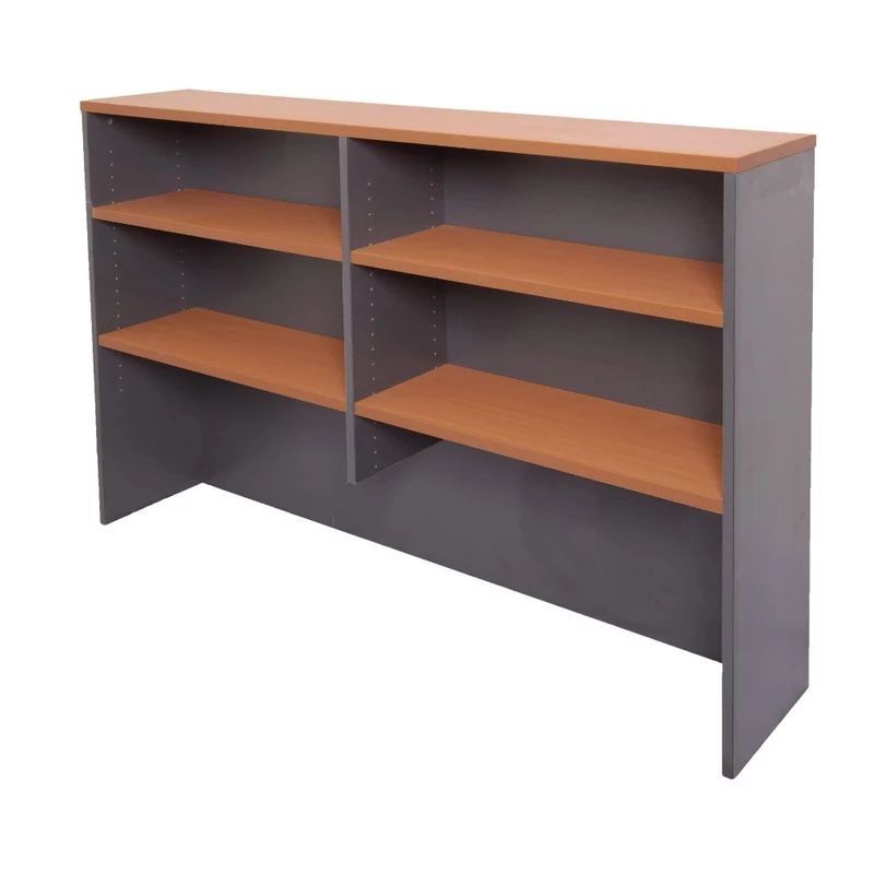 Rapidline Rapid Worker Overhead Hutch 1200W x 315D x 1070mmH Cherry And Ironstone
