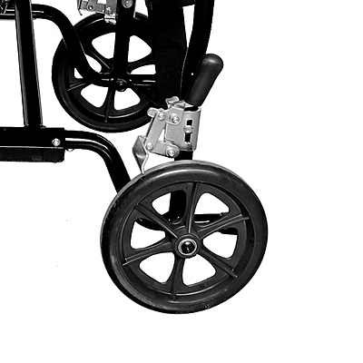5023BK Lightweight Transport Chair with 20" Seat