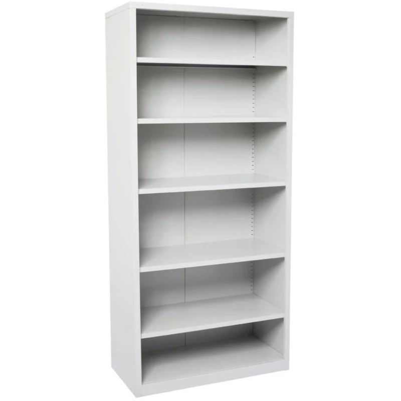 Rapidline Shelving Unit 5 Adjustable Shelves 900W x 400D x 2200mmH Silver Grey