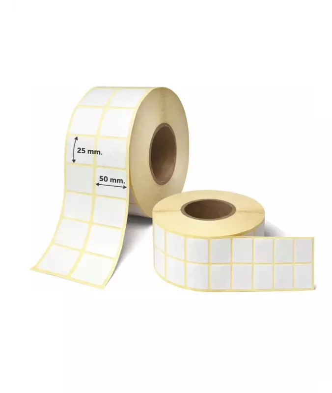 ETI.AUT. SIN IMP. 50x25 BOPP 2B. Rx2000