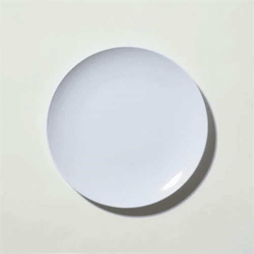 Melamine Plates Classic White 25cm Set of 12