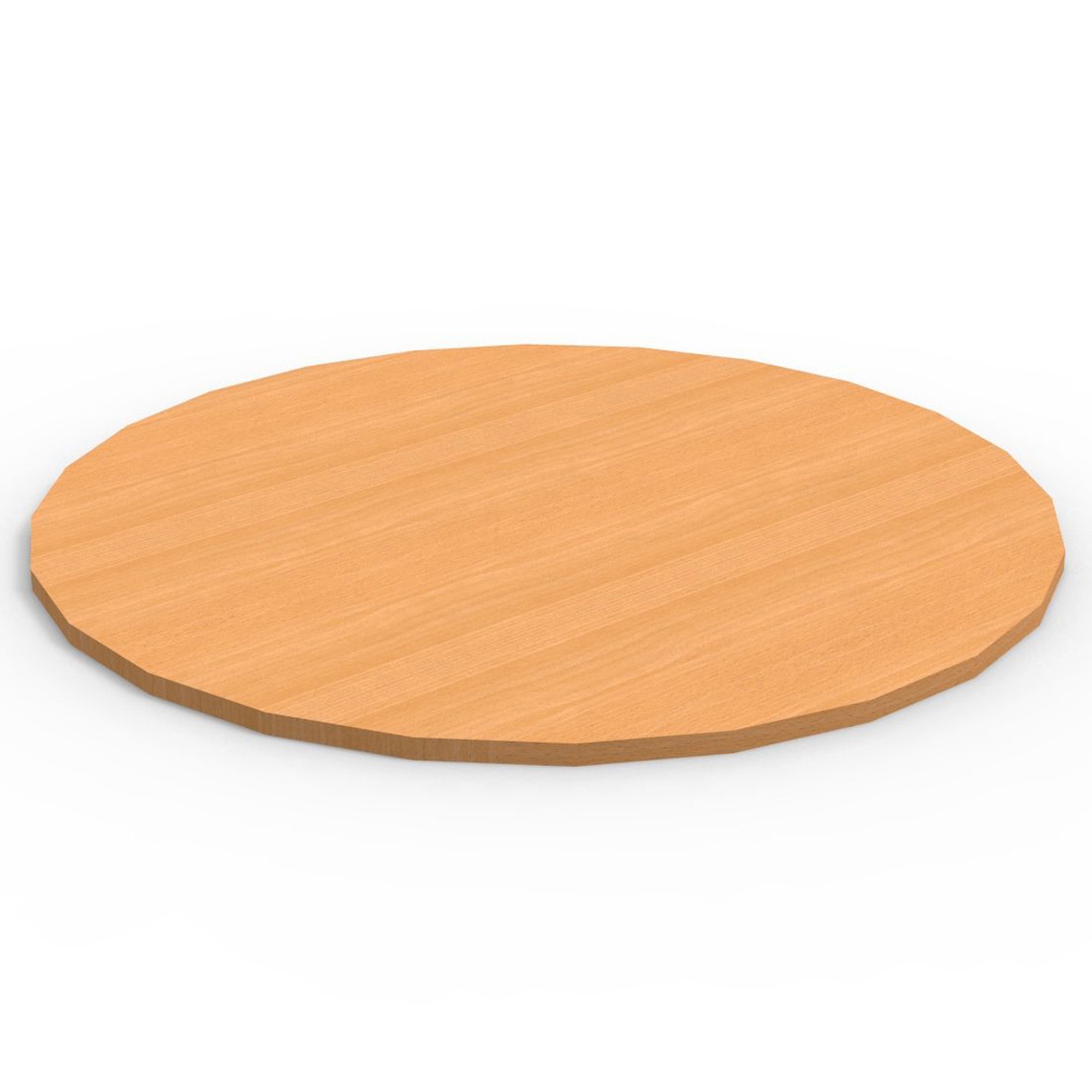 Rapidline Round Table Top Only 900mm Diameter x 25mmD Beech