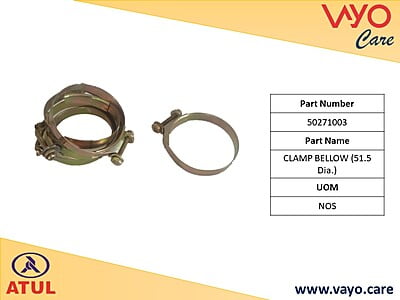 CLAMP BELLOW (51.5 DIA.) - 50271003 - GEMINI ULTRA