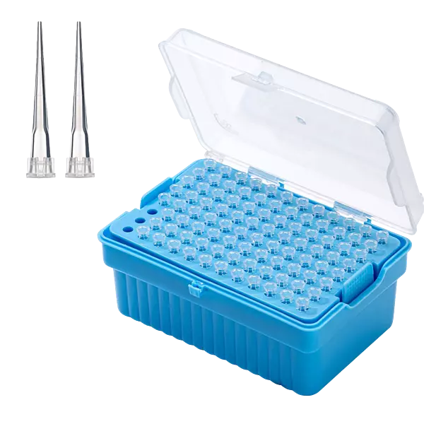 10μl Universal Pipette Tips, PP, Racked, Sterile, DNase & RNase free, Clear