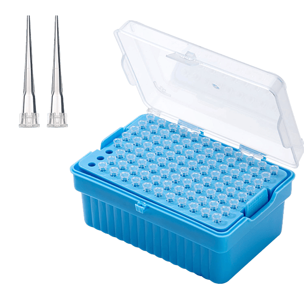 10μl Universal Pipette Tips, PP, Racked, Sterile, DNase & RNase free, Clear