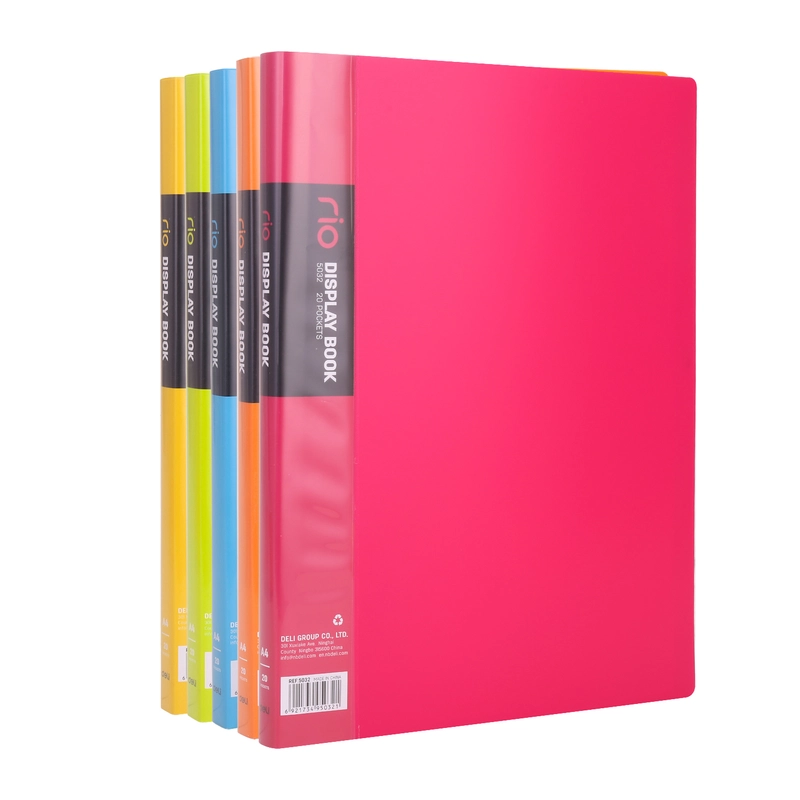 CARPETA CON FUNDAS PLÁSTICAS - 5032