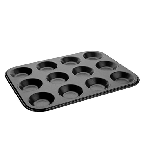 Vogue Non Stick Mini Muffin Tray 12 Cup 315x238x14mm
