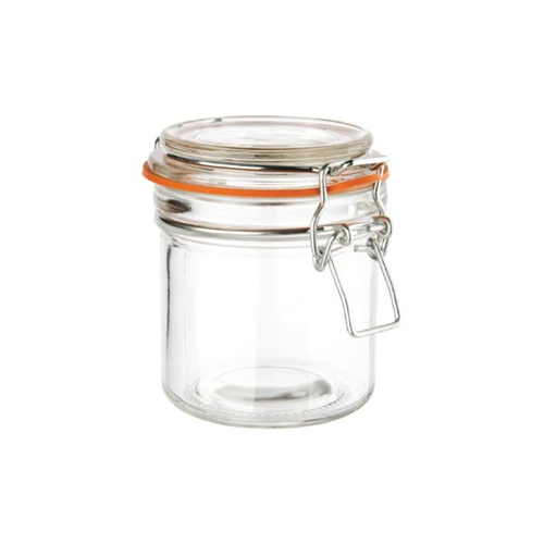 Vogue Clip Top Preserve Jars 285ml  Pack  of 6